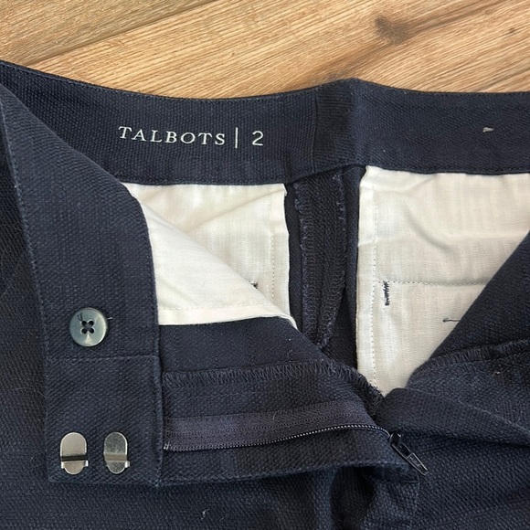 Navy Scalloped Shorts - Picture 6 of 6